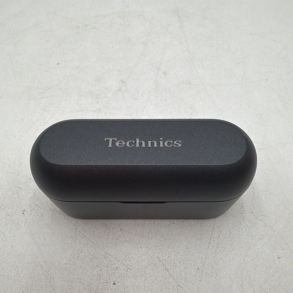 Technics EAH-AZ60 Earphones Bluetooth Charging Case Gray Tested